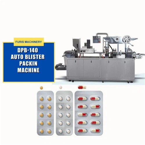 Sjálfvirk Alu Alu Pvc Alu þynnupakkning vél fyrir Pharma Field